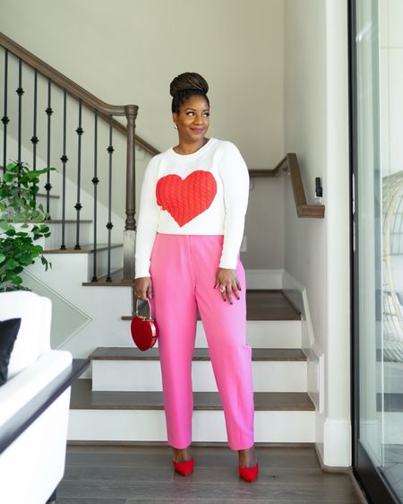 Fun work look for Valentine’s Day. ❤️💕 Wearing an XL (sized up. I bought it 4 years ago so the sizing could be different now) in the sweater and a L in the pants. #FoundItOnAmazon

Amazon fashion, Valentine’s Day outfit, pink and red outfit, workwear, outfit ideaas

#LTKstyletip #LTKfindsunder50 #LTKSeasonal