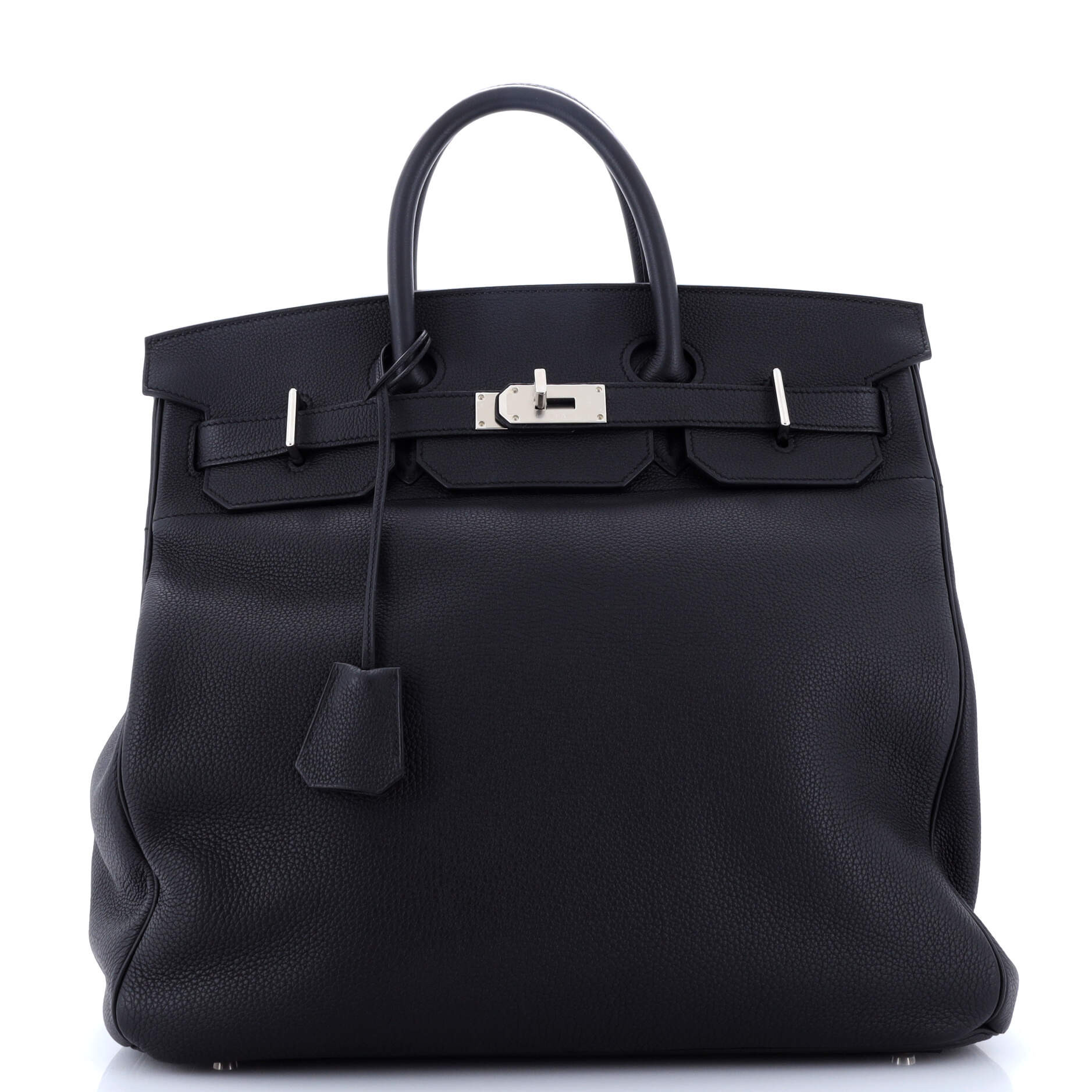 HAC Birkin Bag Noir Togo with Palladium Hardware 40 | Shop Simon