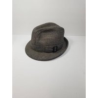 Vintage Fedora, Plaid 7-1/4, Band Buckle, Walking Hat | Etsy (US)