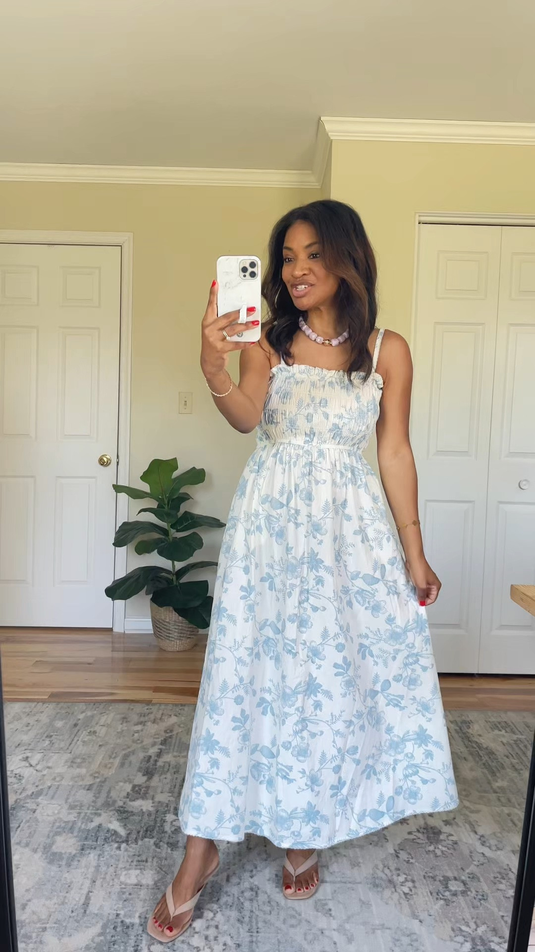 Wearing a small in the dress, TTS 

#ltkswim #ltktravel #ltkover40