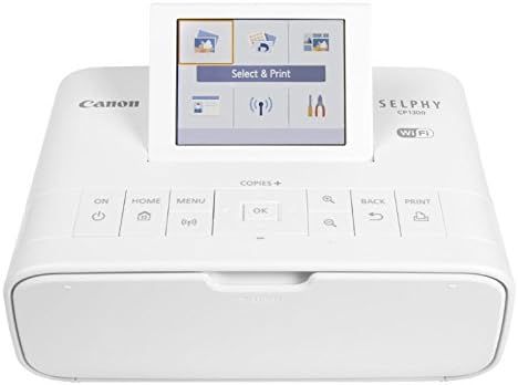 Canon Selphy CP1300 Wireless Compact Photo Printer with AirPrint and Mopria Device Printing, Whit... | Amazon (US)