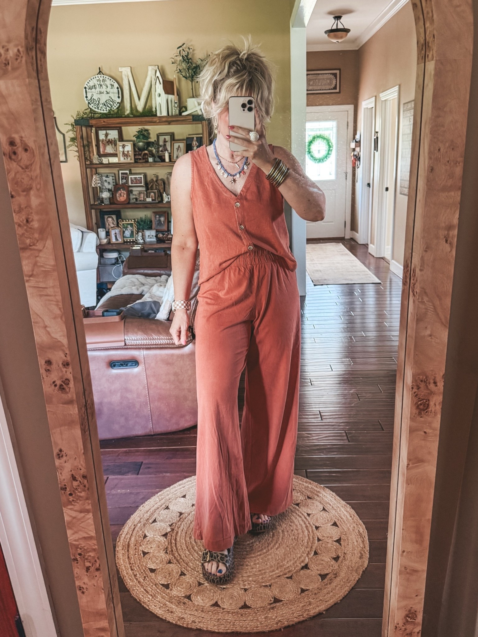 The cutest & comfiest set! 
I’m in a medium in both pieces. 
Crocs I size down.  @Target 
#ad #sponsored #targetpartner