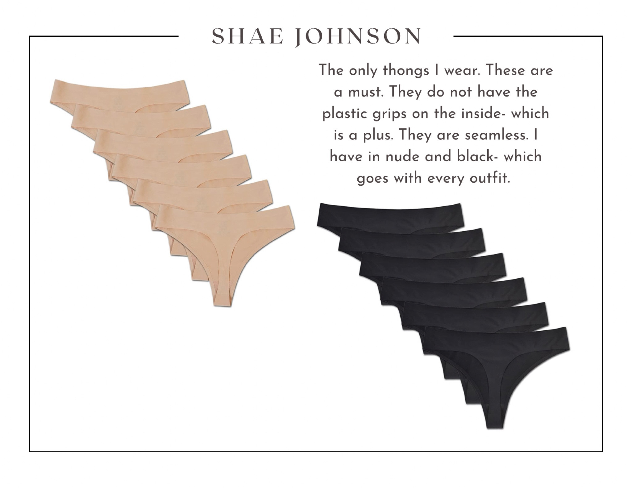 The best seamless thongs!

#LTKsalealert #LTKunder50 #LTKstyletip