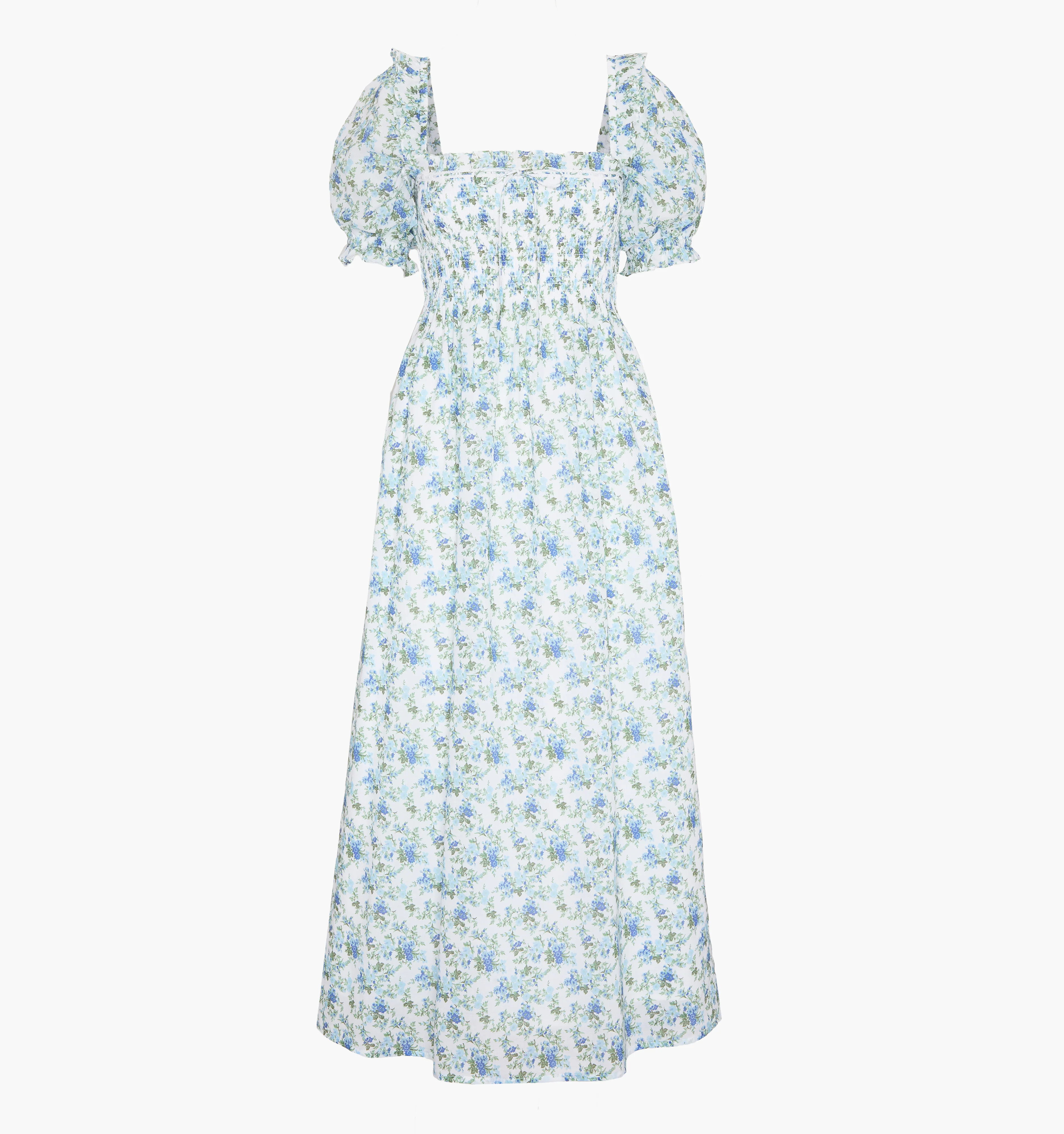 The Scarlett Midi Nap Dress | English Daisy / M | ® | Cotton | Hill House Home Smocked Dress | Hill House Home US