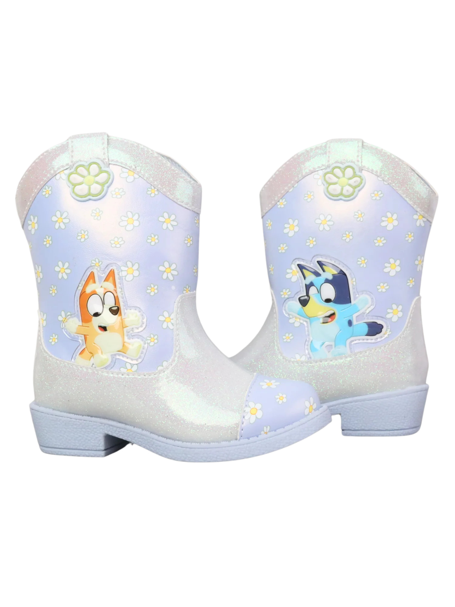 Bluey Toddler Cowgirl Western Boots, Sizes 5-10 | Walmart (US)