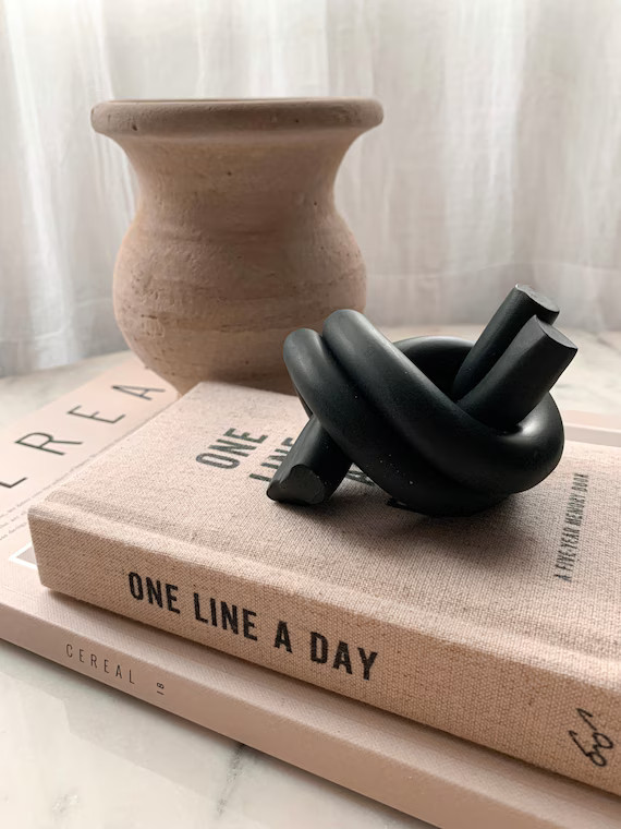 Black Knot Home Decor Paperweight - Etsy | Etsy (US)