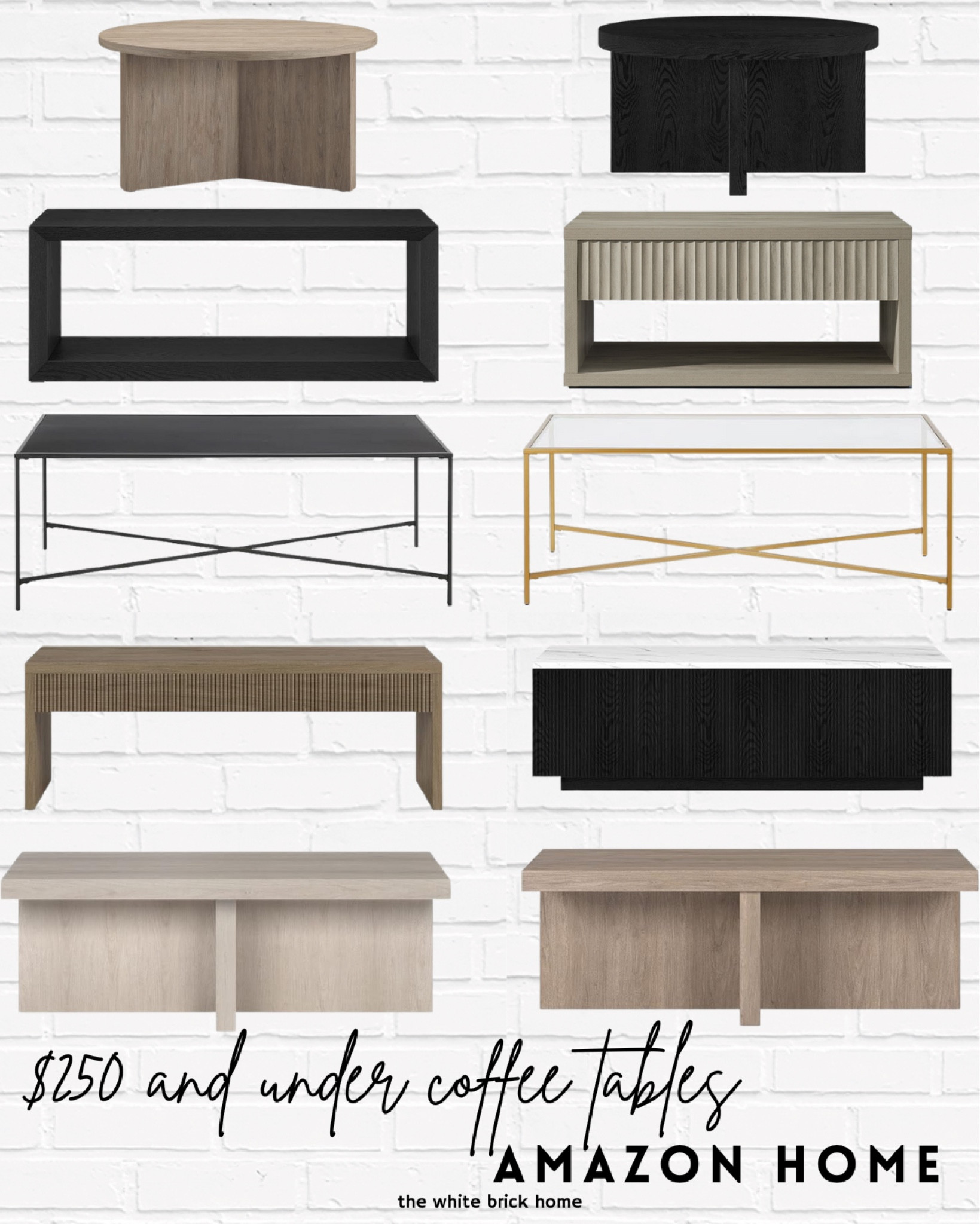 Affordable coffee tables that look designer for $250 and under! 

Amazon, Amazon home, coffee table, coffee tables glass, coffee table round, fluted coffee table, wood coffee table, black coffee table, affordable coffee table, Amazon coffee table, budget friendly coffee table, living room, living room furniture, living room table, living room ideas 

#LTKHome #LTKFindsUnder100 #LTKStyleTip