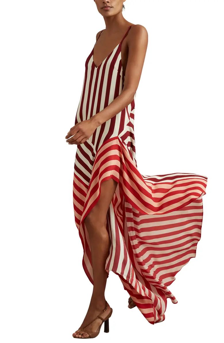 Holly Mixed Directional Stripe Maxi Dress | Nordstrom