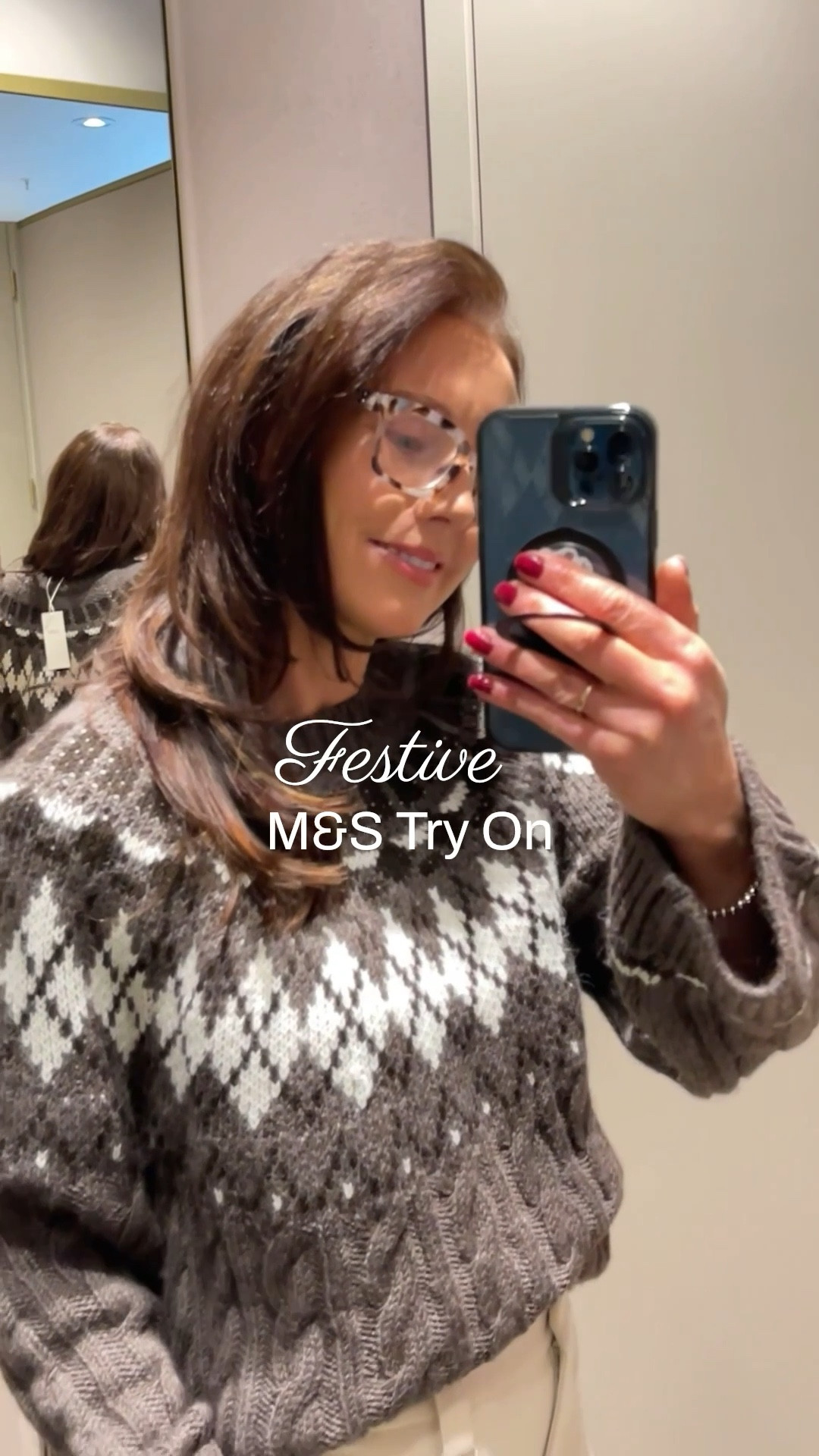 M&S Festive Try On, loved all these pieces. The stone trousers were absolutely gorgeous but I’d need to size down, 

#LTKover50style #LTKuk #LTKfestive
