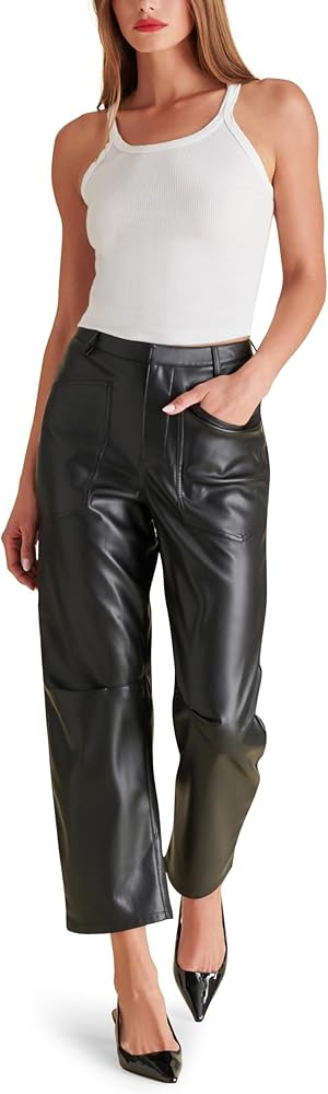 Steve Madden Apparel Women's HANIEL Pant Black at Amazon Women’s Clothing store | Amazon (US)