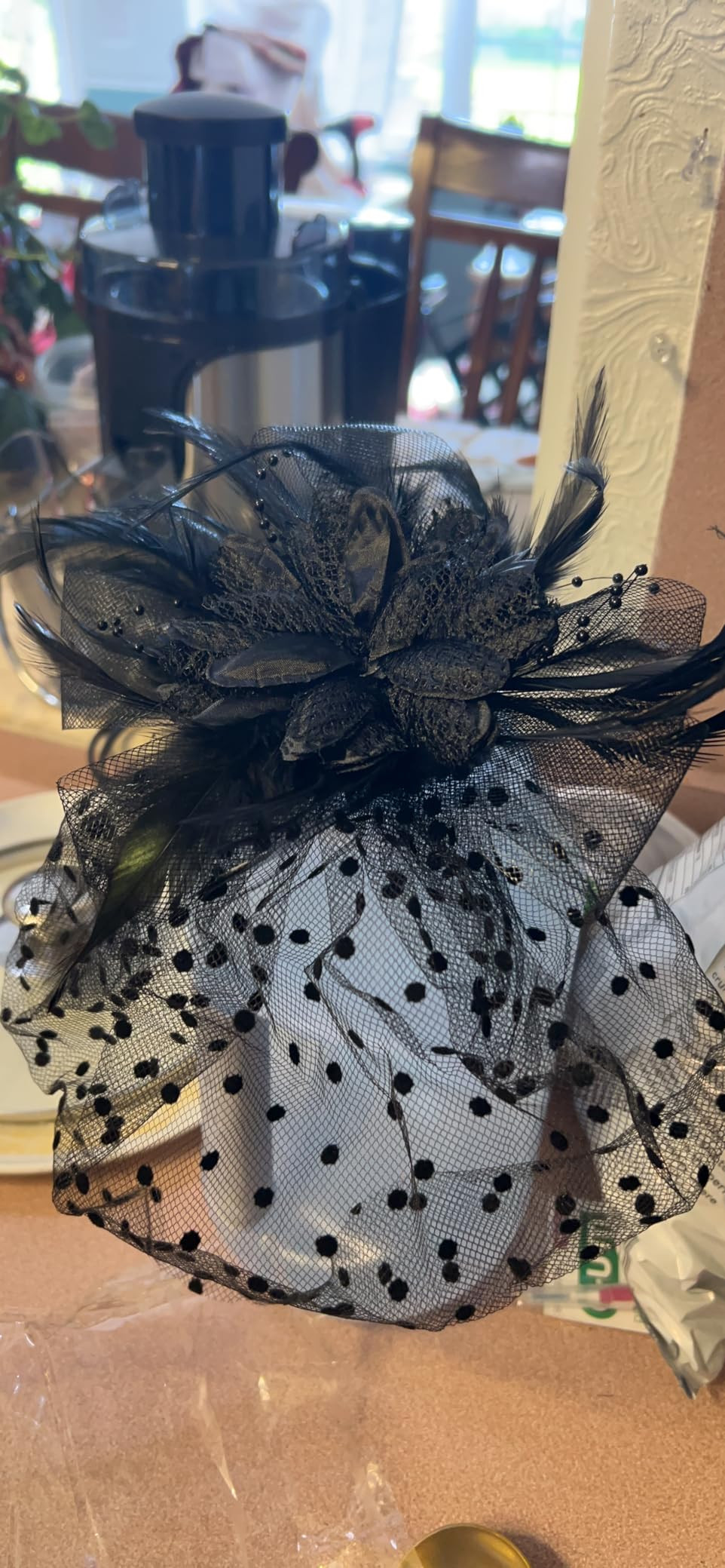 Fascinators Hat Feather Headband Women's Fascinators Tea Party Headwear with Clip Derby Hat for G... | Amazon (US)