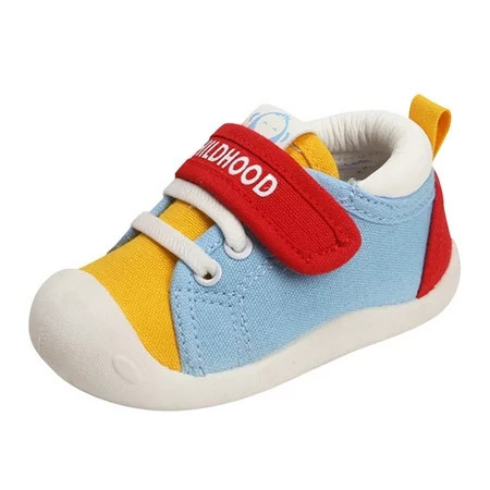 BOBOGOJP Baby Sneakers Girls Boys Non Slip Rubber Sole Newborn Loafers Toddler First Walker Crib Shoes (Sky Blue 7) | Walmart (US)