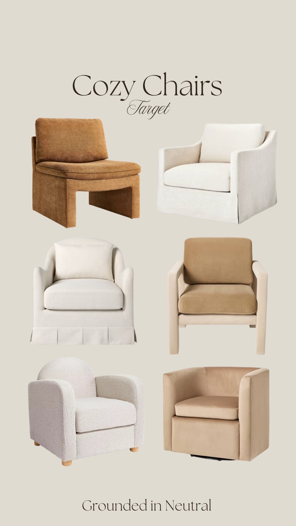 Cozy accent chairs from Target 🤎

Studio McGee at Target

#LTKSaleAlert #LTKHome