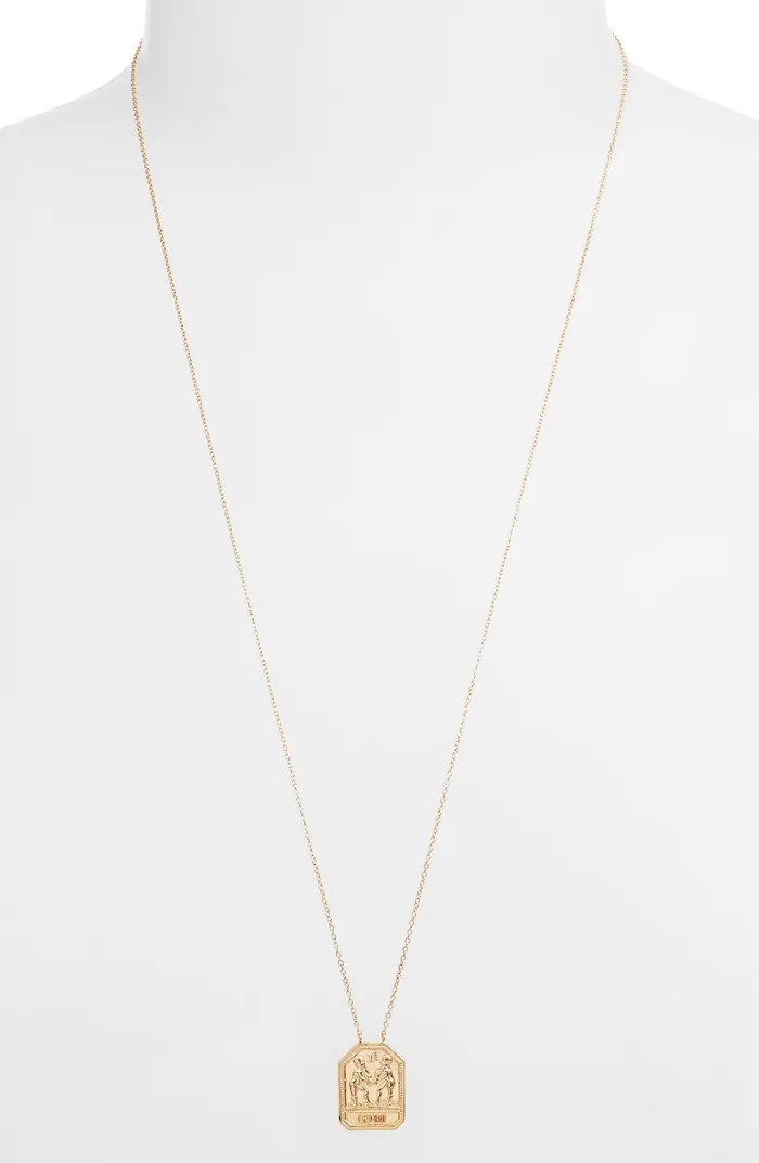 Kiana Zodiac Pendant Necklace | Nordstrom