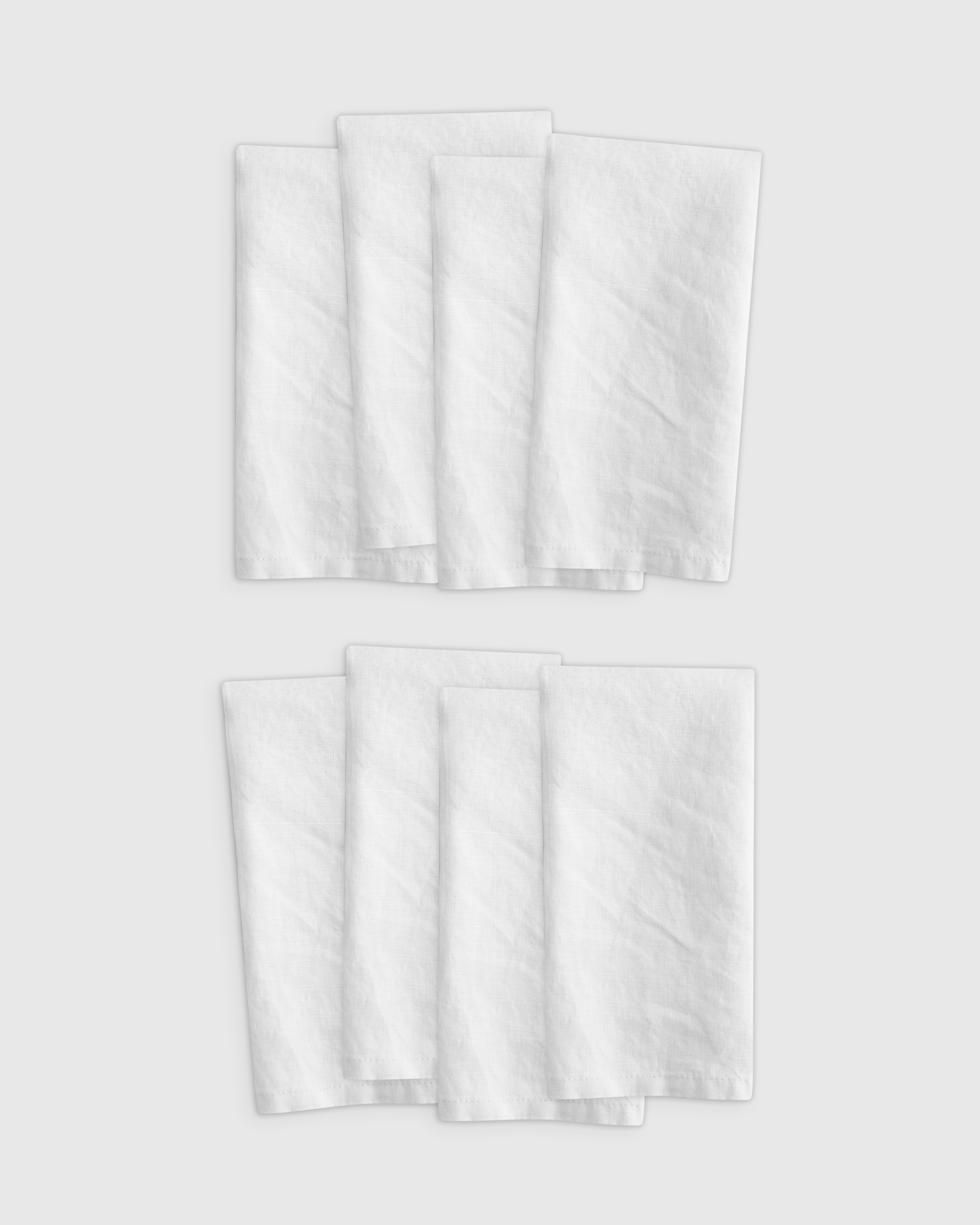 Quince | European Linen Napkins in White, Belgian Linen | Quince