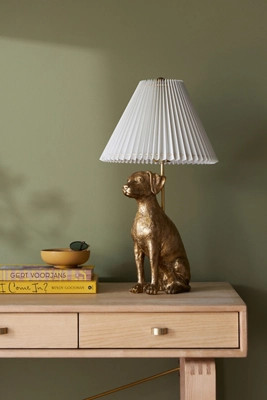 The Icon Table Lamp: Dog Edition | Anthropologie (US)