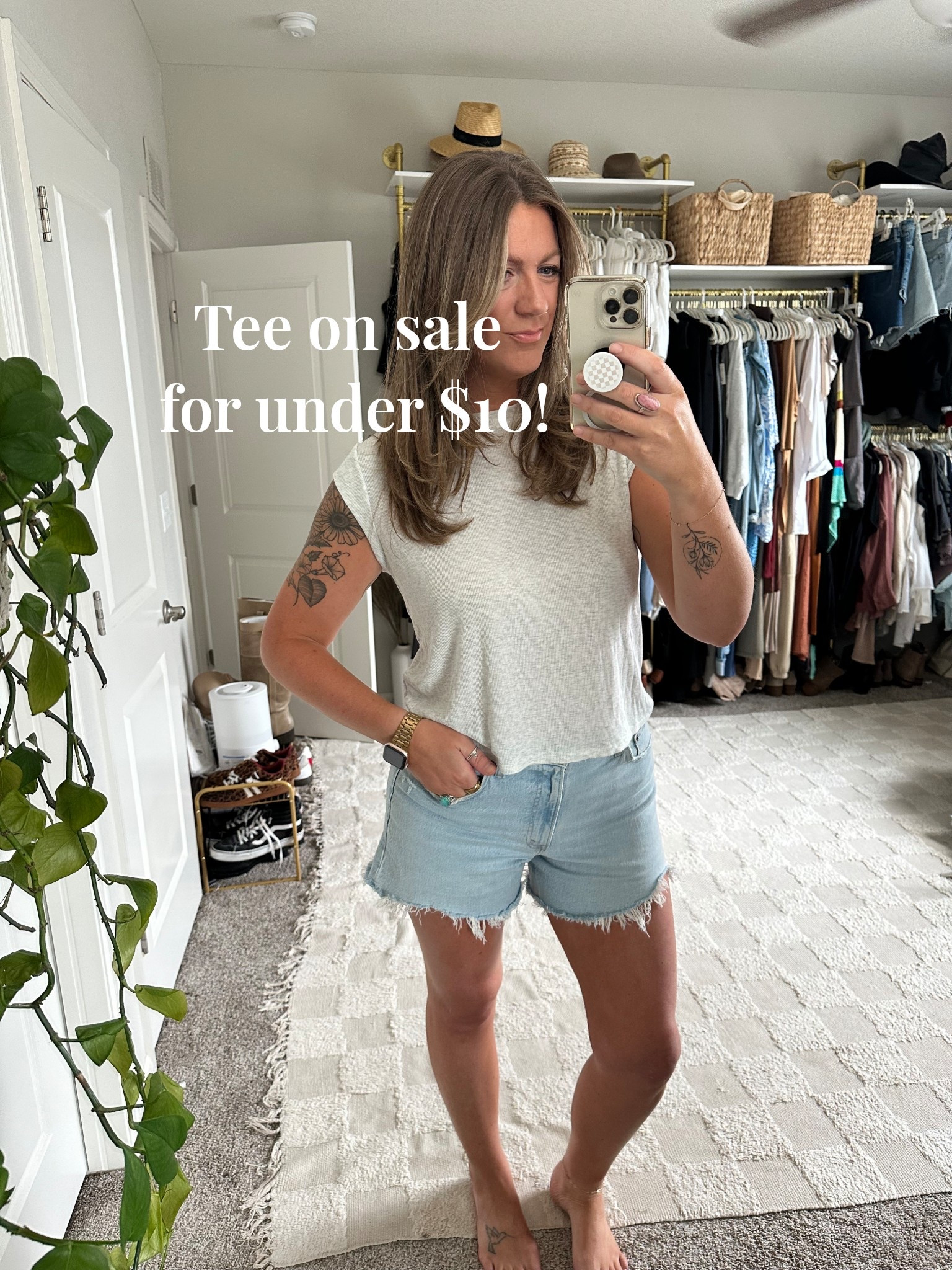 In a medium. 10/30 shorts 

#LTKSaleAlert #LTKOver40 #LTKMidsize