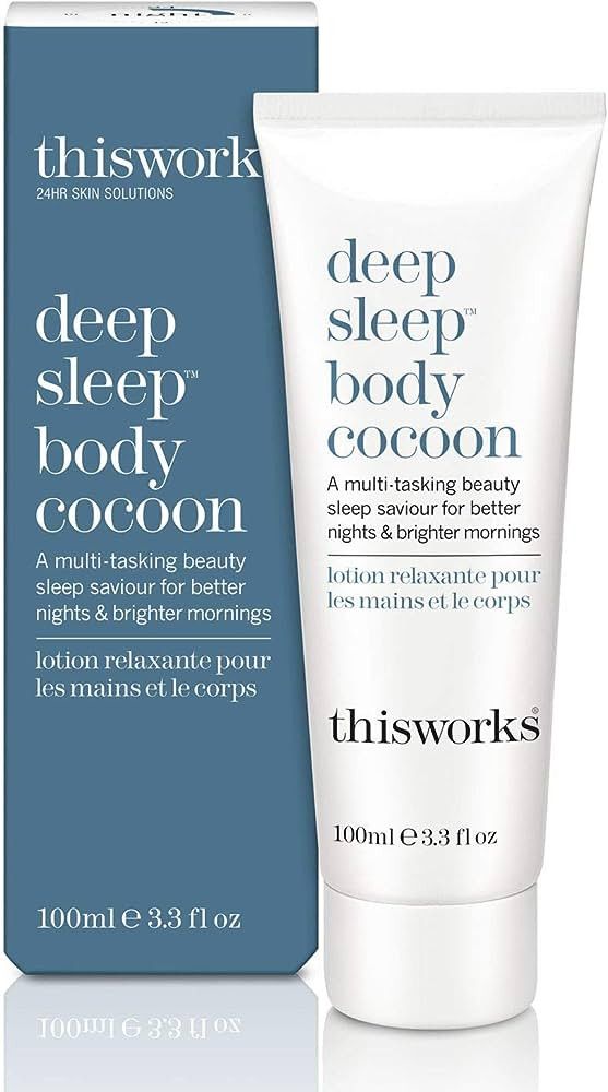 THISWORKS deep sleep body cocoon, Multi-Tasking Beauty Sleep Lotion, 3.3 oz | Amazon (US)