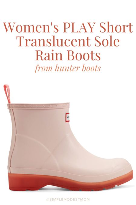 Step into style and functionality with Women's PLAY Short Translucent Sole Rain Boots from Hunter Boots! A perfect Mother’s Day gardening gift idea, these boots blend fashion with practicality, keeping you dry and stylish as you tend to your garden oasis. Elevate your gardening experience with these essential rain boots.

#GardeningGift #MothersDayGift #RainBoots #HunterBoots #GardenEssentials #FashionableGardening

#LTKGiftGuide #LTKSeasonal #LTKshoecrush