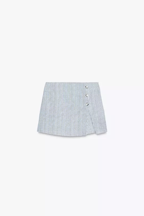 STRIPED SKORT | Zara UK