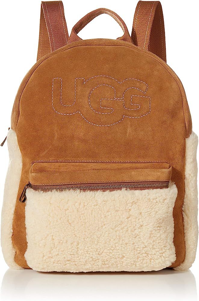 UGG Women's Dannie II Backpack Sheepskin, Chestnut, Large | Amazon (US)