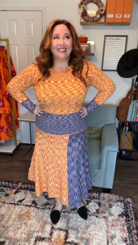 Lightweight and lovely, this color block, drop waist sweater dress is perfect for spring! I’m wearing the XXL and chose not to use the tie-waist belt. 

#LTKstyletip #LTKcurves #LTKunder50