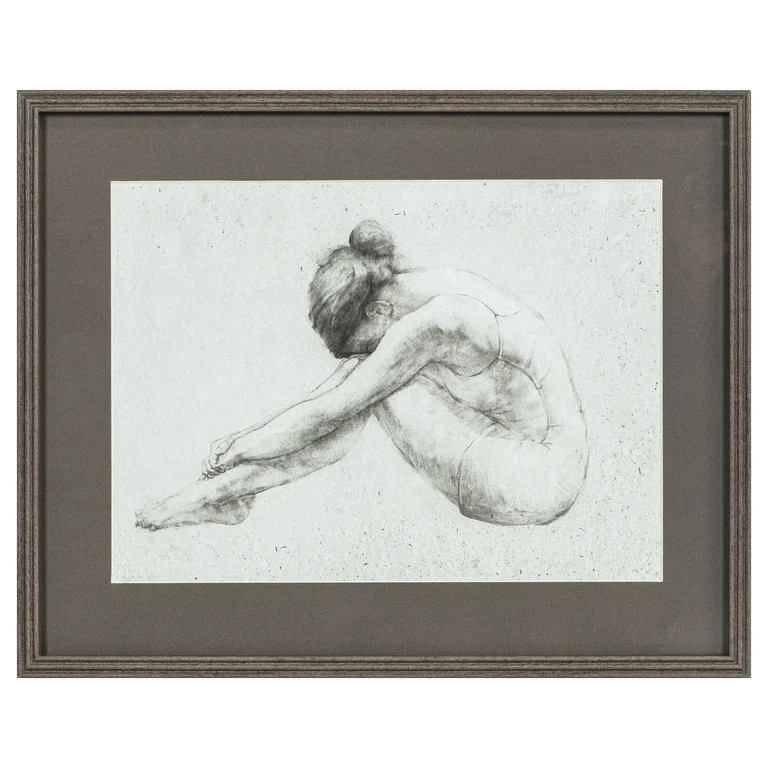 My Texas House Full Figure Drawing Framed Wall Art 20x16 | Walmart (US)