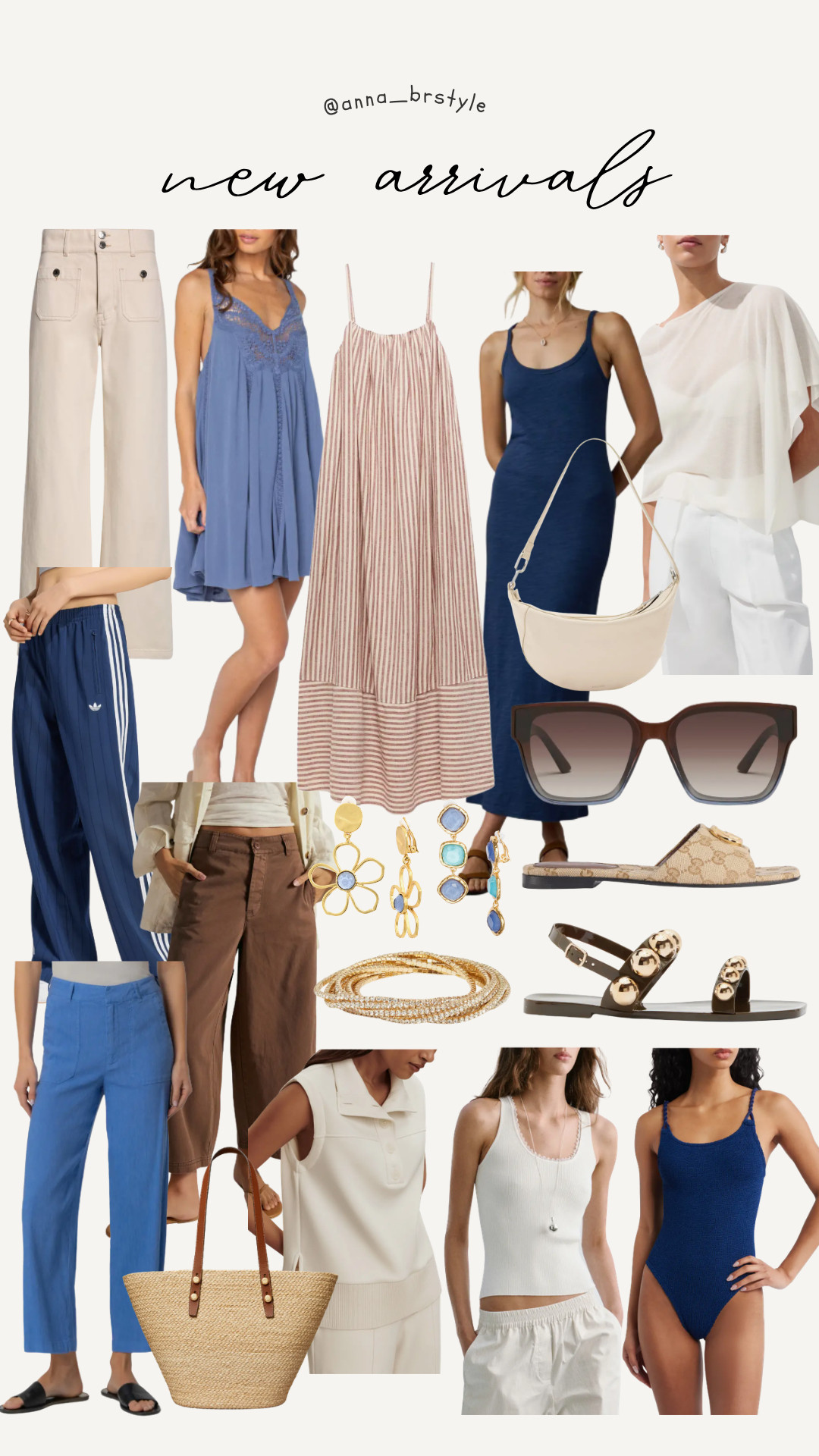 Fresh summer arrivals with effortless pieces you'll wear from vacation to everyday outings.

summer vacation outfit, casual summer style, effortless everyday look, resort wear, coastal summer outfit, blue maxi dress, wide leg pants, straw tote bag, chic sandals, summer essentials

#LTKOver40