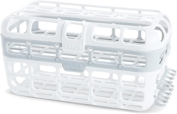 Munchkin® High Capacity Dishwasher Basket, 1 Pack, Grey | Amazon (US)