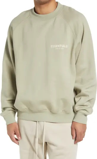 Cotton Blend Crewneck Sweatshirt | Nordstrom