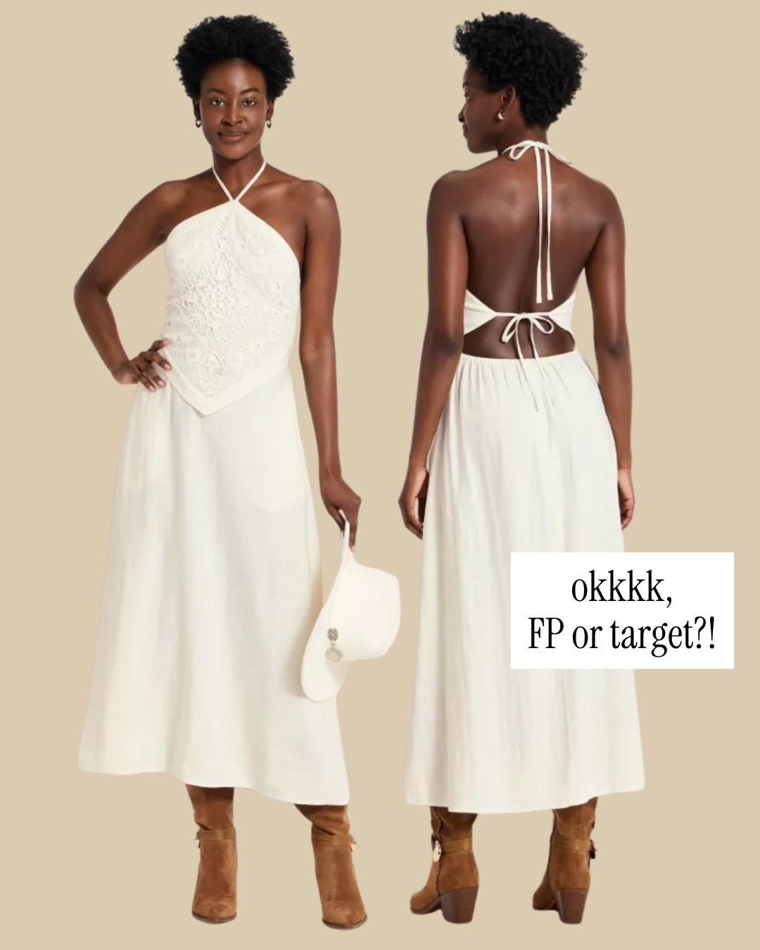 Free people dress dupe at Target!! So cute for country concert outfits 

#LTKspringtrends #LTKTravel #LTKspring