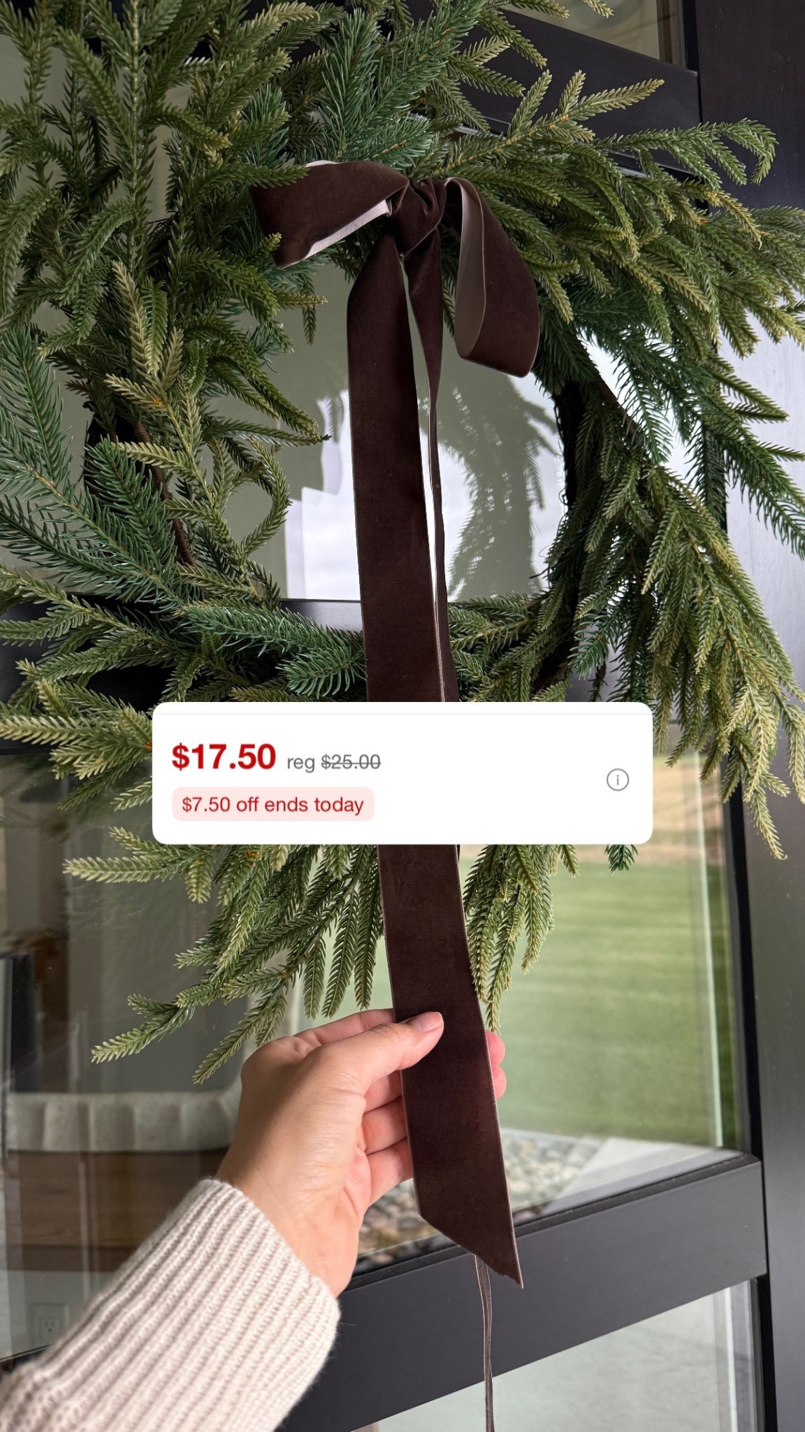 My Norfolk wreath is on sale! 

#LTKCyberWeek #LTKHoliday #LTKFindsUnder50