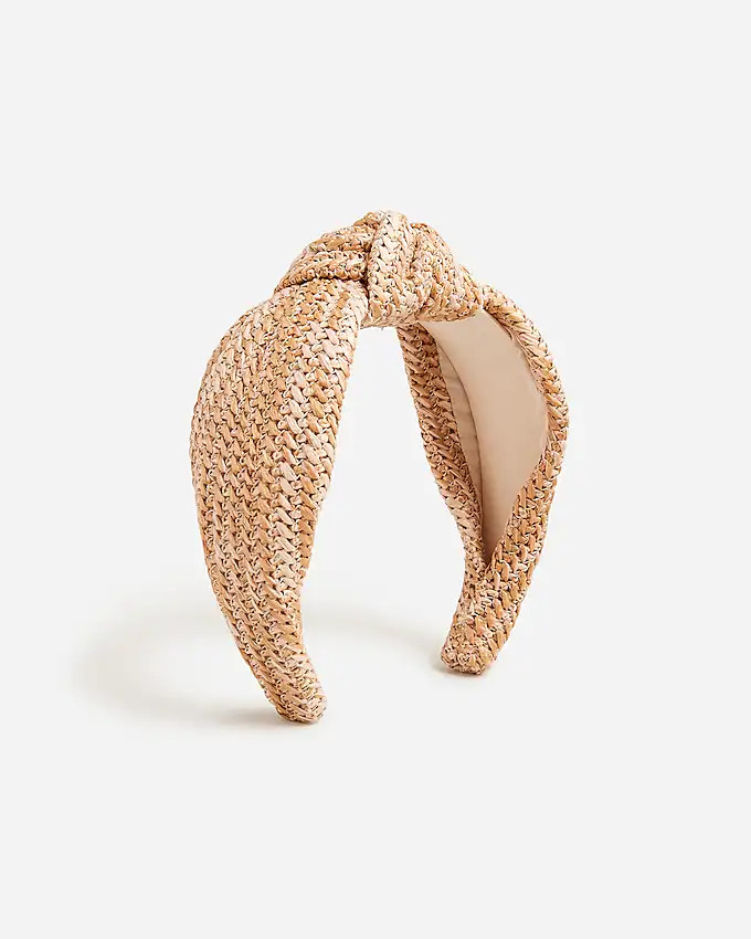 Woven knot headband | J. Crew US