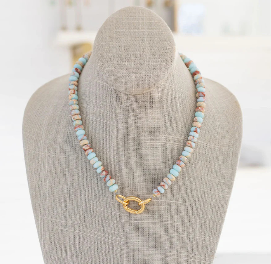 Beach Cliff Gratitude Necklace | Erin McDermott Jewelry