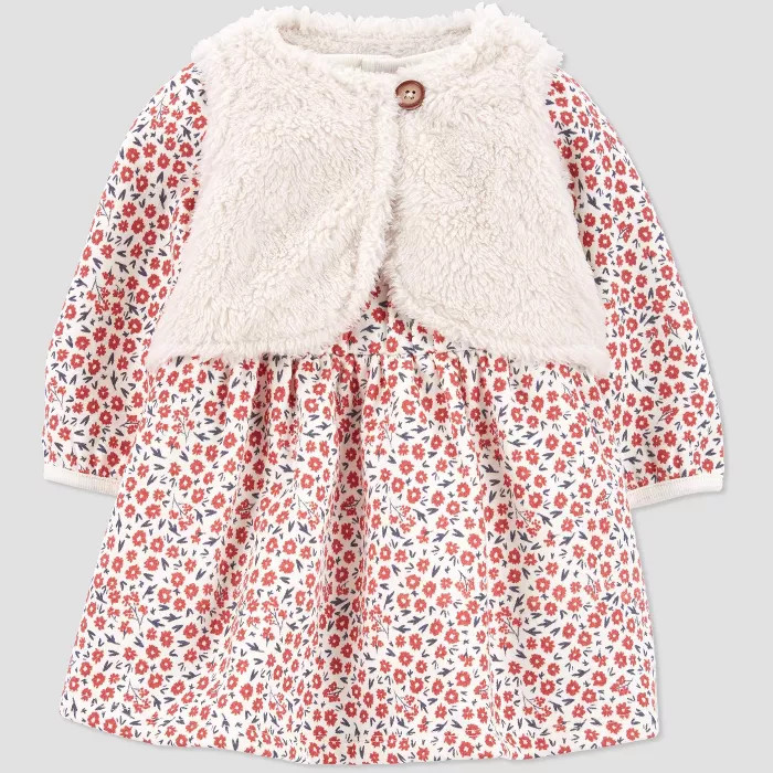 Baby Girls' Floral Dress - Just One You® made by carter's Pink | Target