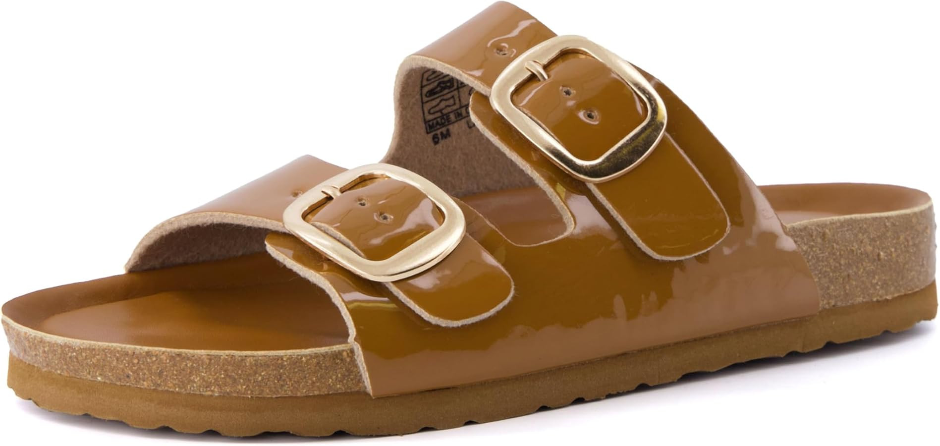 CUSHIONAIRE Women's Lang Cork footbed Sandal with +Comfort | Amazon (US)