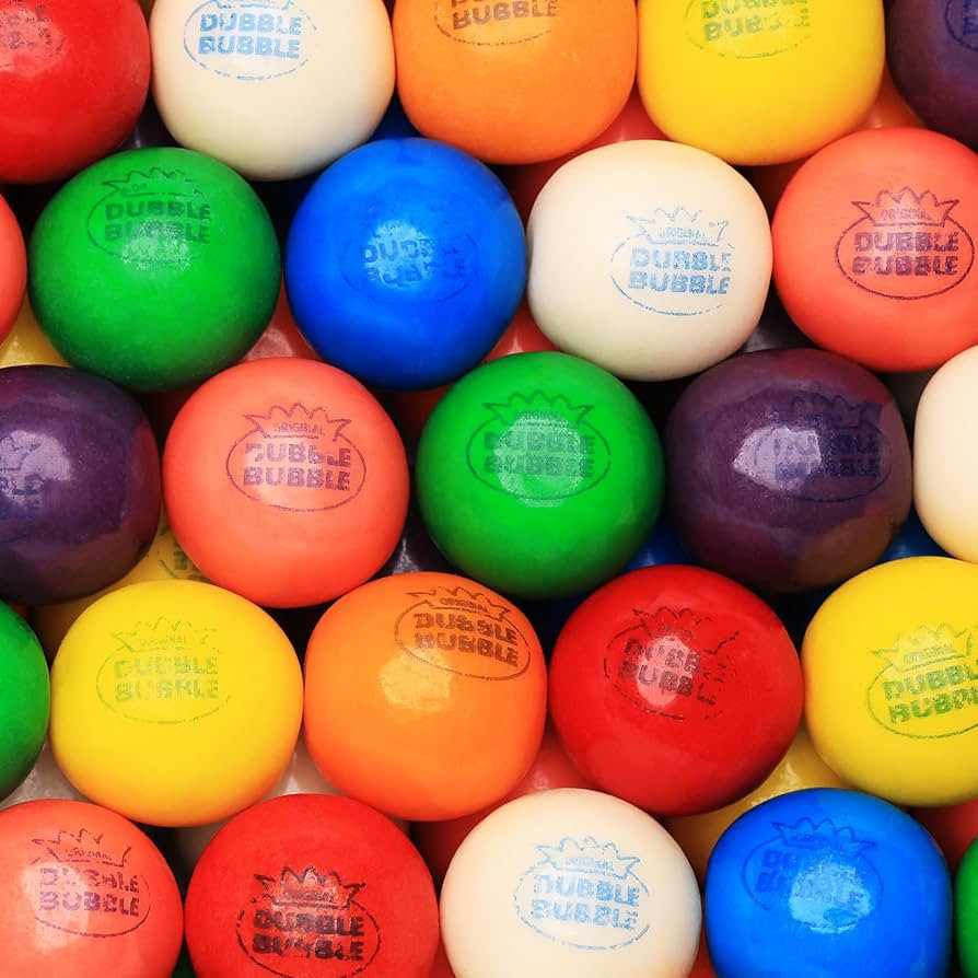 Gumballs for Gumball Machine - 1 Inch Large Gum Balls in Bulk - 1.7 Lb Gumball Machine Refills - ... | Amazon (US)