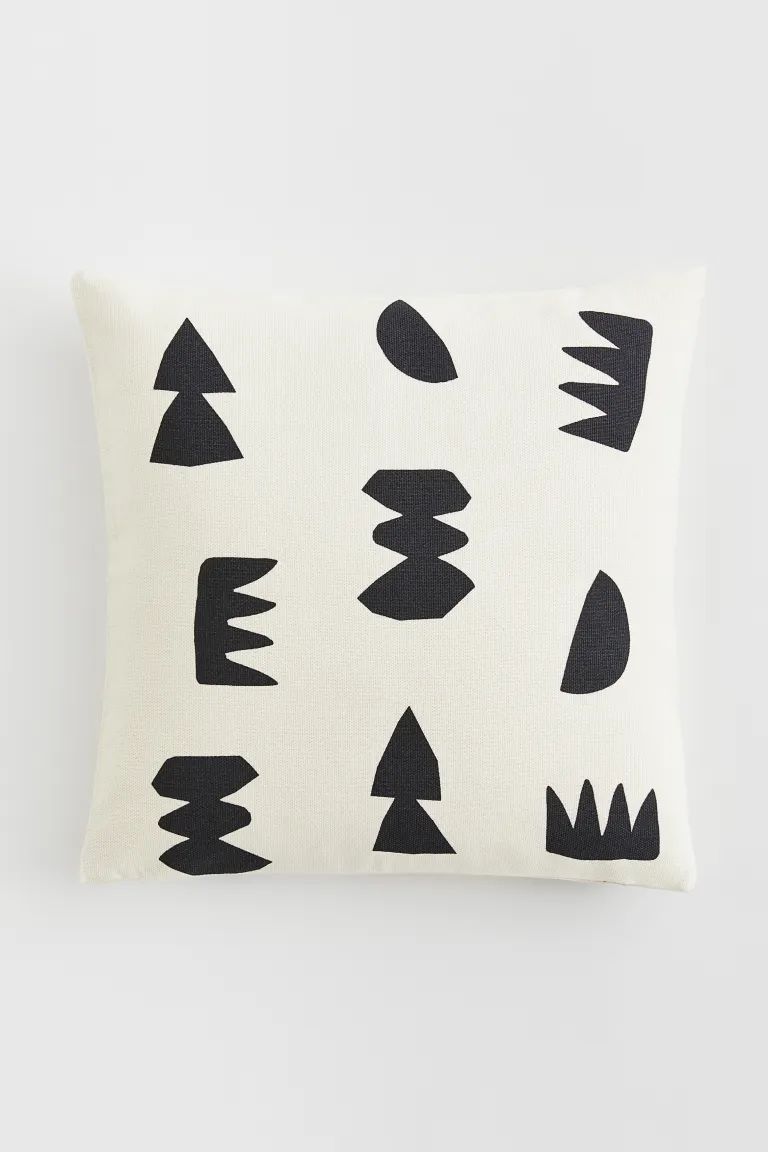 Cotton Canvas Cushion Cover | H&M (US + CA)