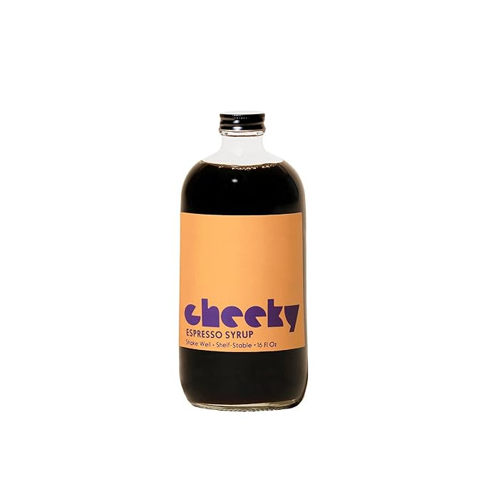 Cheeky Cocktails | Premium Syrups & Juices (Espresso Syrup, 16 Fl Oz (Pack of 1)) | Amazon (US)