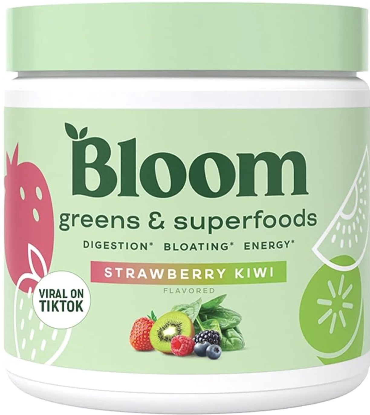 Bloom Nutrition Super Greens Powder Smoothie & Juice Mix - Probiotics for Digestive Health & Bloa... | Walmart (US)