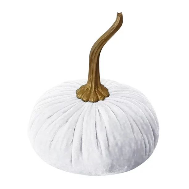 HSMQHJWE Thanksgiving Handmade Small Velvet Pumpkins, Handmade Home Decor, Holiday Mantle Decor, ... | Walmart (US)