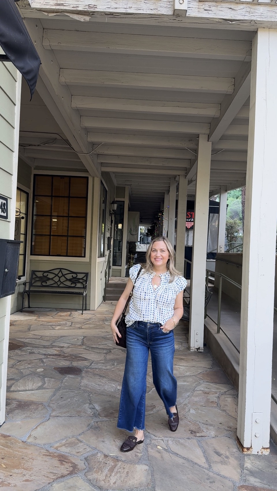 This cute top comes in black & butter yellow for spring! Paired with my favorite jeans for a comfortable fit! 

#LTKspring #LTKootd #LTKOver40