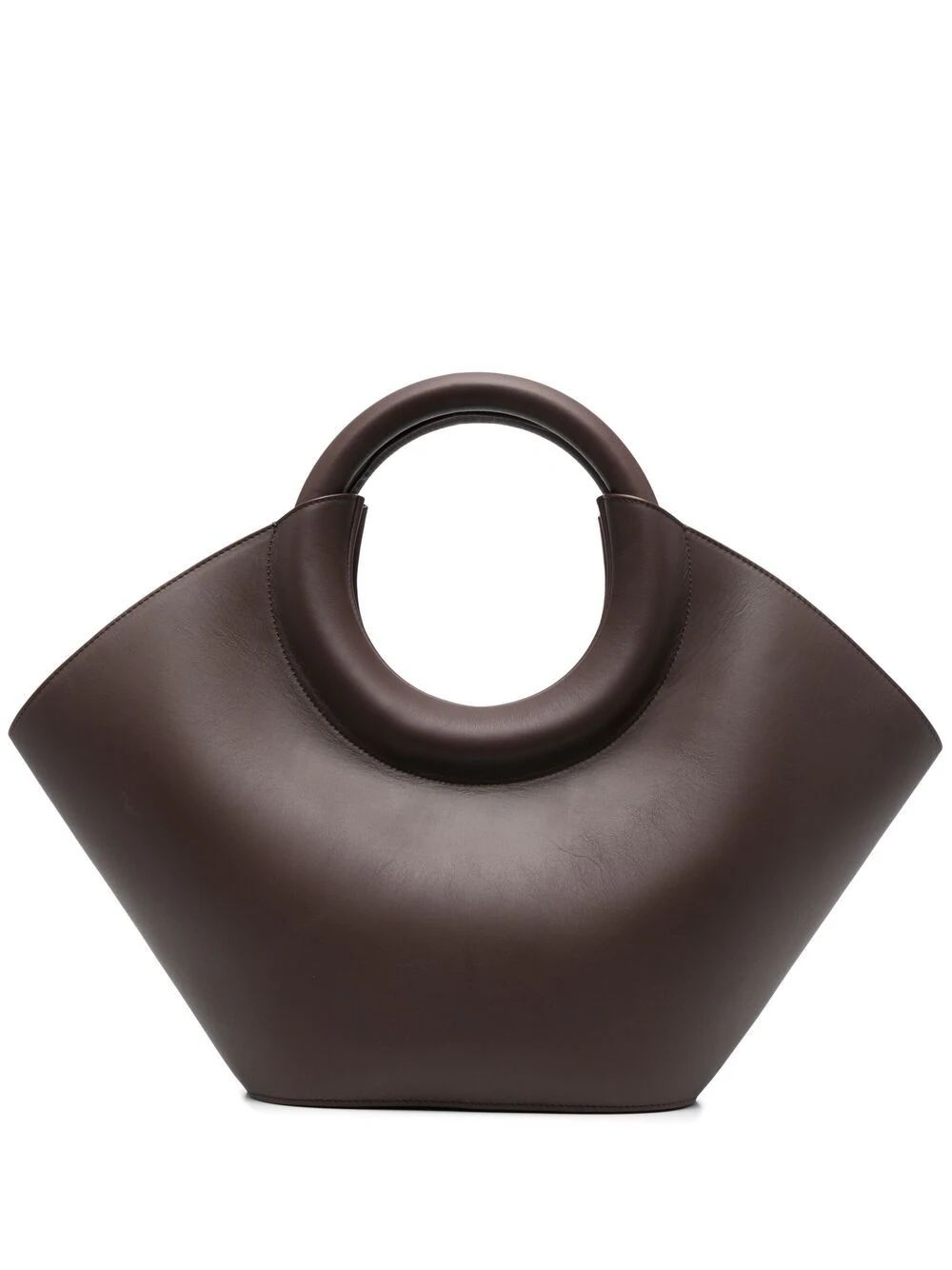 polished-finish tote bag | Farfetch (US)