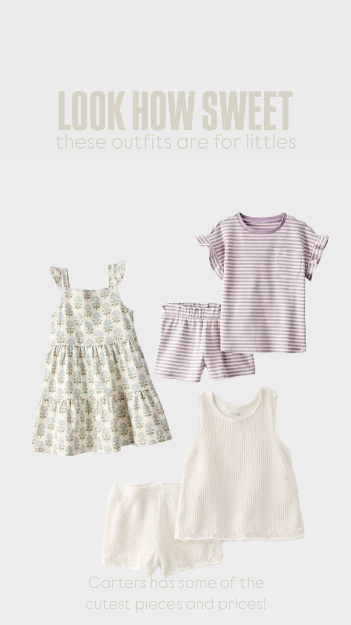 Look how sweet these are for little gals!! 

#LTKBaby #LTKSaleAlert #LTKKids