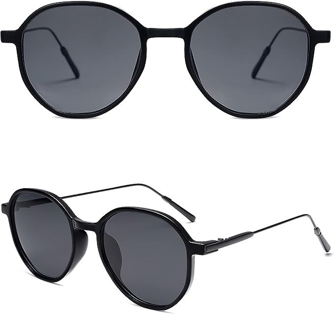 SOJOS Fashion Hexagon Round Sunglasses for Women Trendy Inspired Designer Style Big Shades Sungla... | Amazon (US)