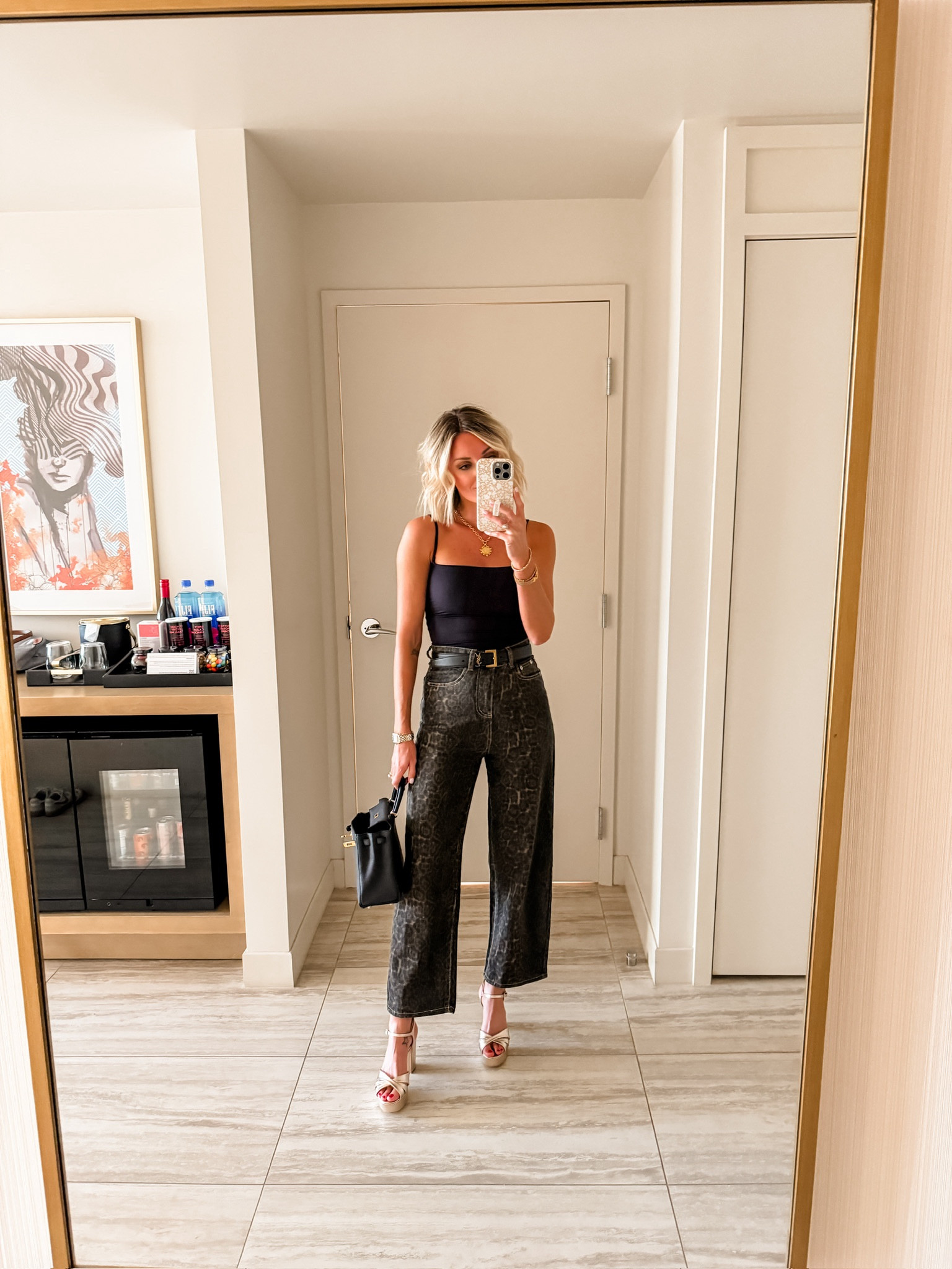 Wore this to a concert in Vegas! Fit is true to size! 

Loverly Grey, Amazon finds, Amazon fashion, leopard print, leopard print jeans, black bodysuit, concert outfits, Las Vegas outfits 

#LTKStyleTip