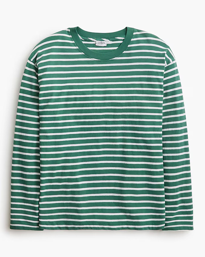 Long-sleeve striped tee | J.Crew Factory
