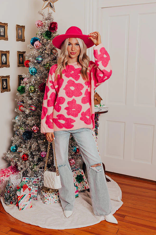 Wildflower At Heart Sweater | Impressions Online Boutique