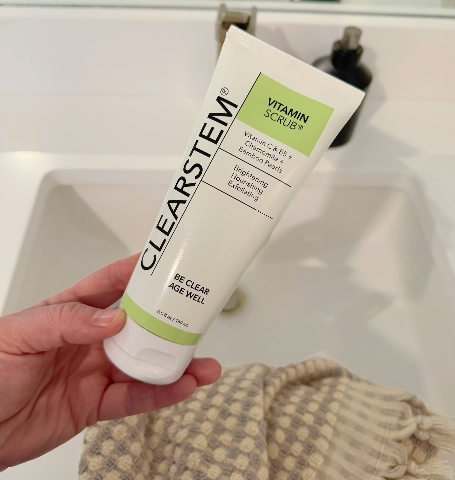 So I’ve only used this once but absolutely love how it left my skin feeling! So smooth and glowing. ✨ I’ve been struggling a little bit with hormonal acne, so I’ve been trying to find products that better fit my skin care needs! 

VITAMINSCRUB delicately exfoliates to remove dead skin cells, promoting collagen stimulation and skin brightening.

Use my code HOUSETOHOME for 15% off! 


Skin care, daily routine, acne, scrub cleaner, face wash, self care 


#clearstem 

#LTKBeauty