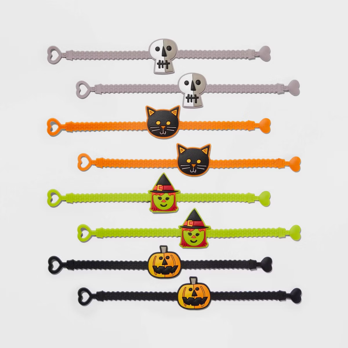8ct Rubber Bracelets Halloween Party Favors - Hyde & EEK! Boutique™ | Target